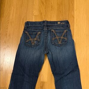 Kut from the Kloth Dark Blue Straight Leg Jeans